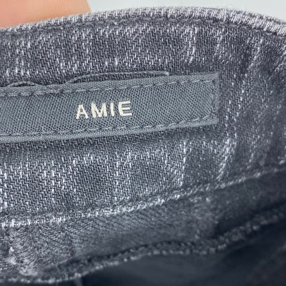 Agolde Distressed Denim Pencil Skirt Sz 25 - Picture 7 of 8